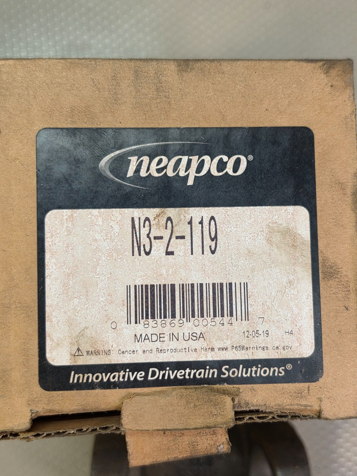 Neapco N3-2-119 1350 Series Flange Yoke Driveshaft New