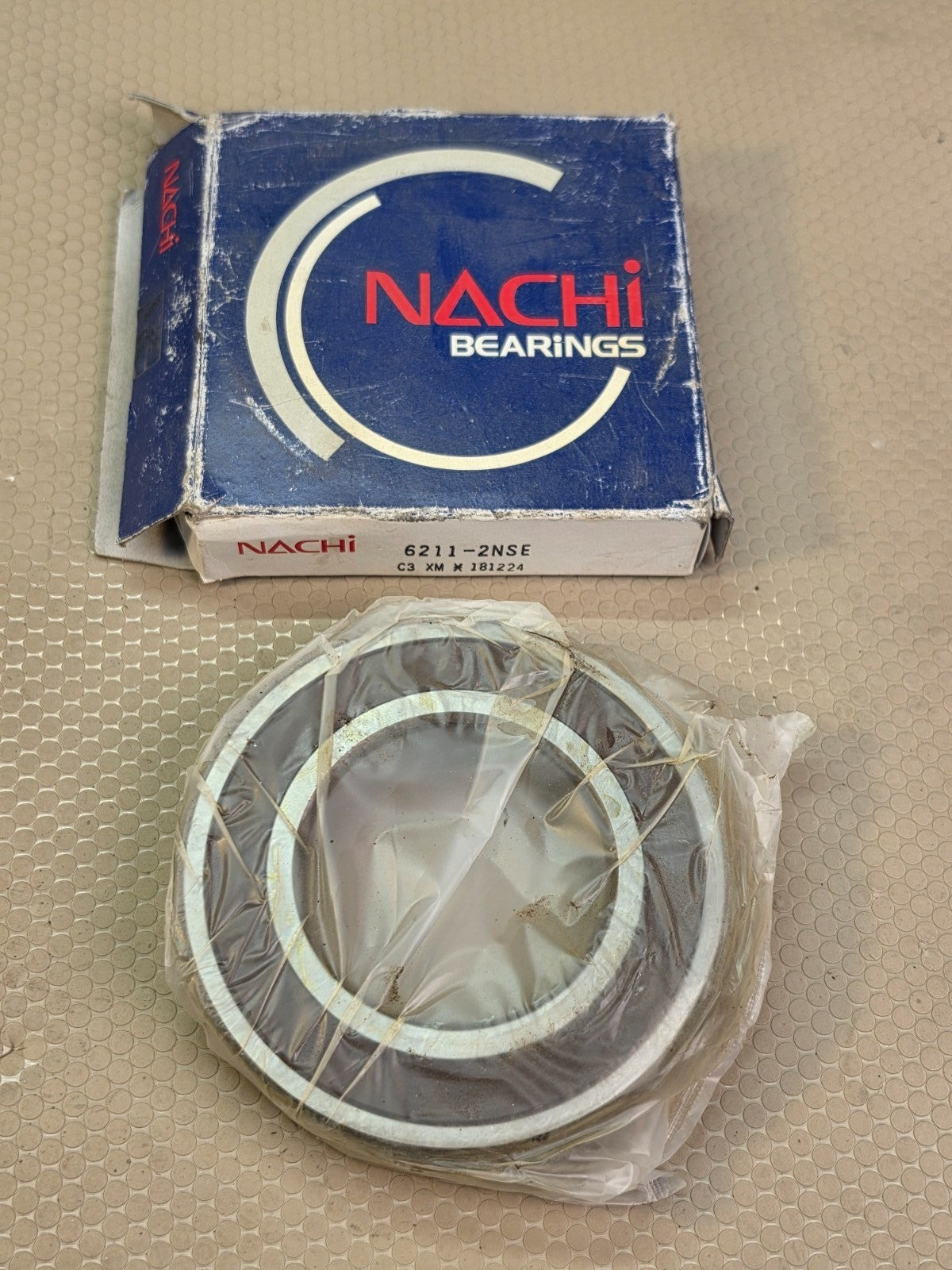 NACHI 6211-2NSE C3 Deep Groove Ball Bearing 55x100x21mm New