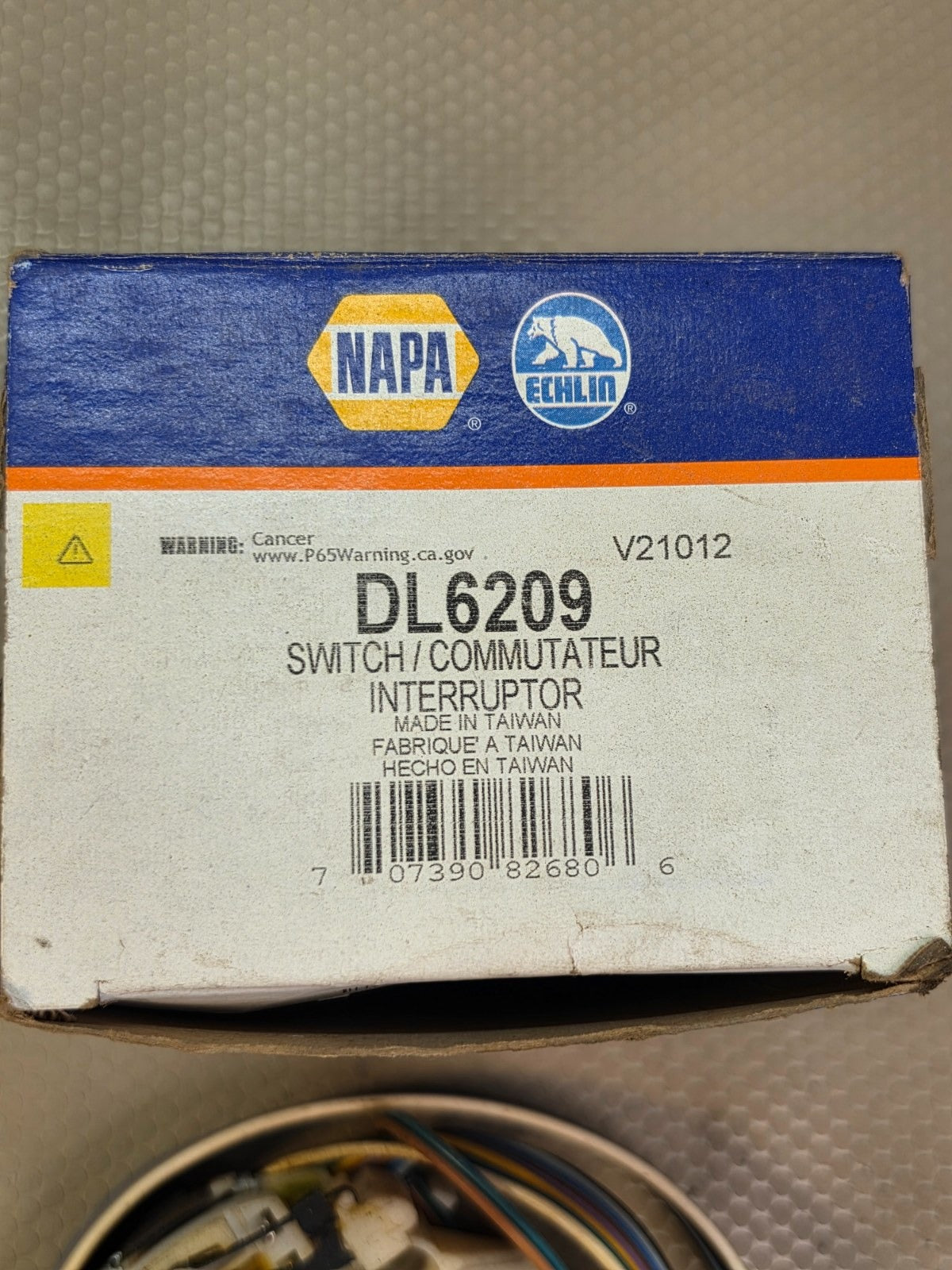 NAPA Echlin DL6209 Turn Signal Multi-Function Switch New In Box
