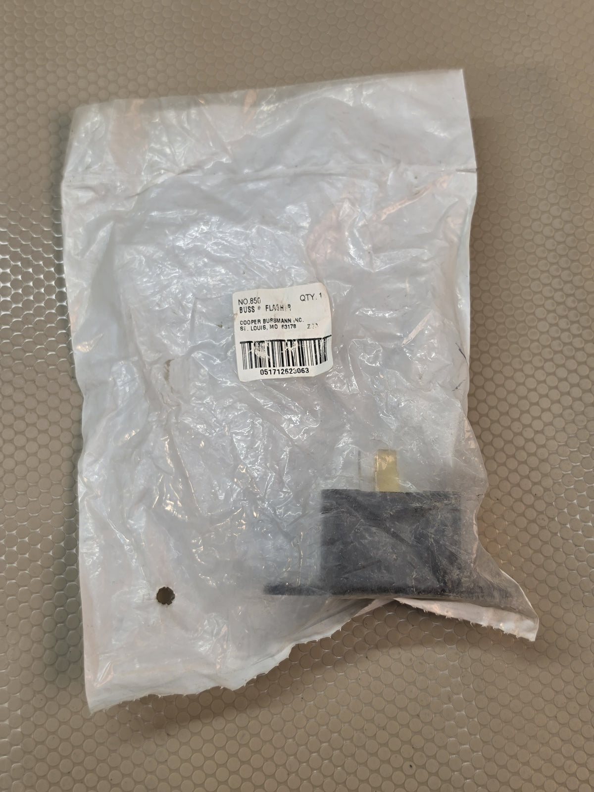 Cooper Bussmann NO.850 Heavy Duty Electronic Flasher 12V 3 Terminal