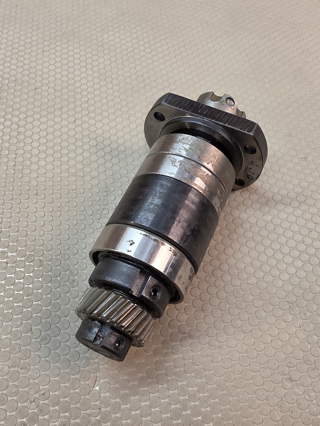 Swiss Lathe Axial Live Tool Holder Drilling Milling Head Splined Fits Citizen