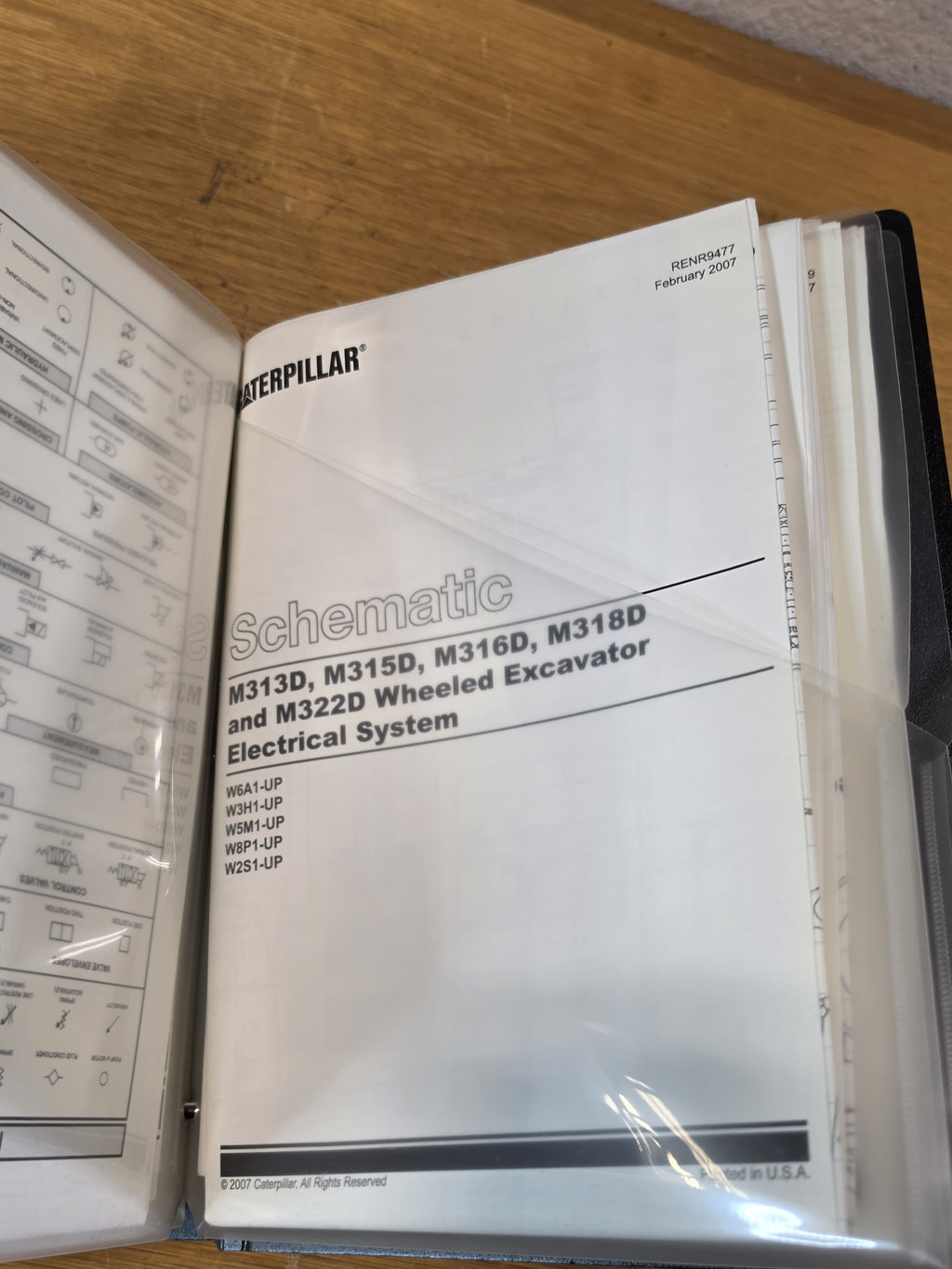 CAT M322D Wheeled Excavator Service Manual W2S1-UP RENR9440 W/ FULL Schematics