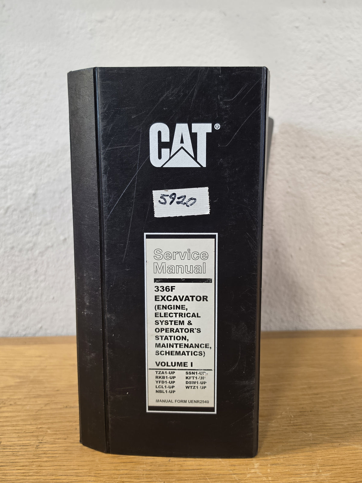 Caterpillar CAT 336F Excavator Service Manual Vol I UENR2940 W/ FULL Schematics