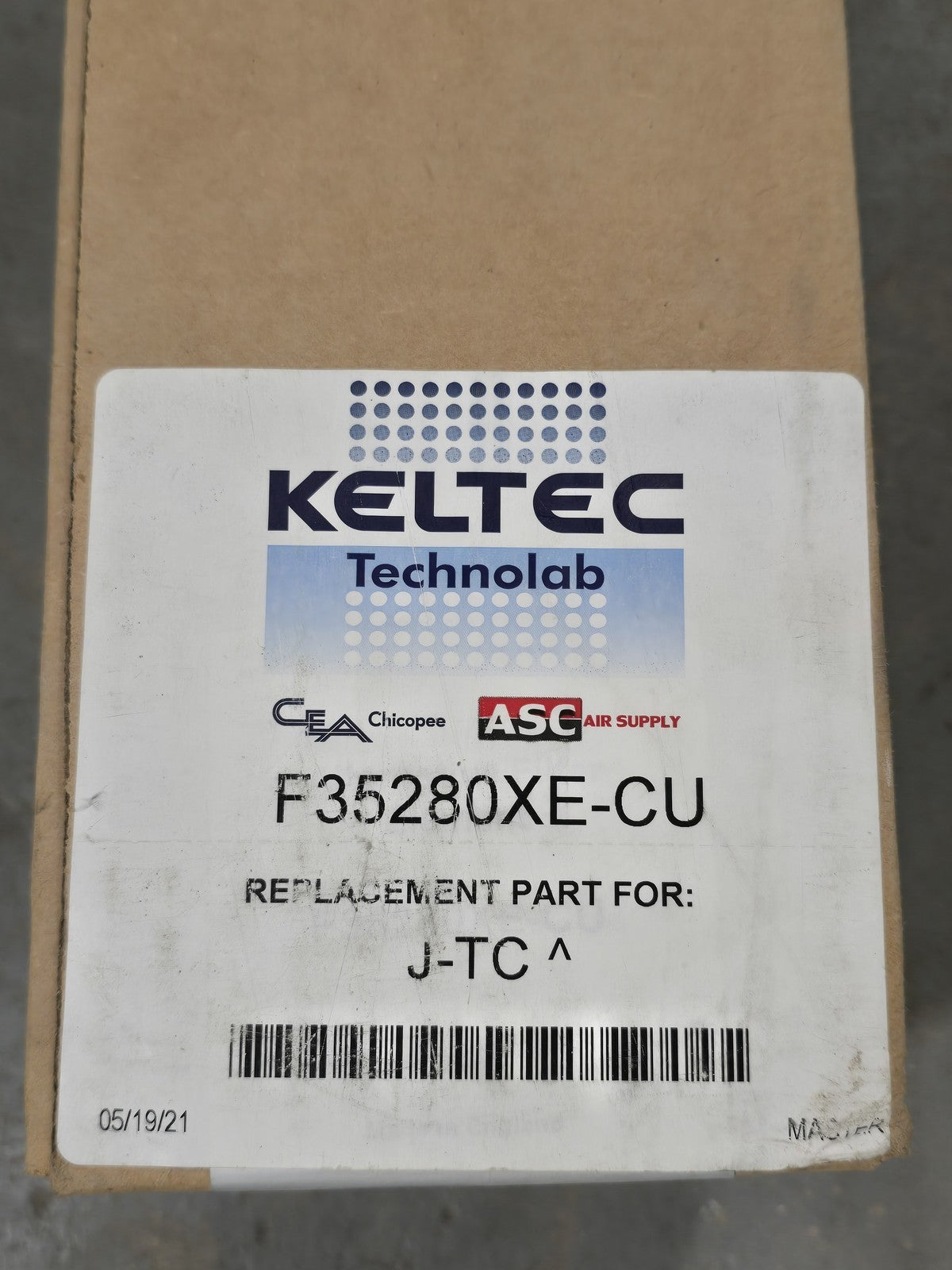 KELTEC F35280XE-CU Coalescing Filter Element 31010659 for J-TC Airtek