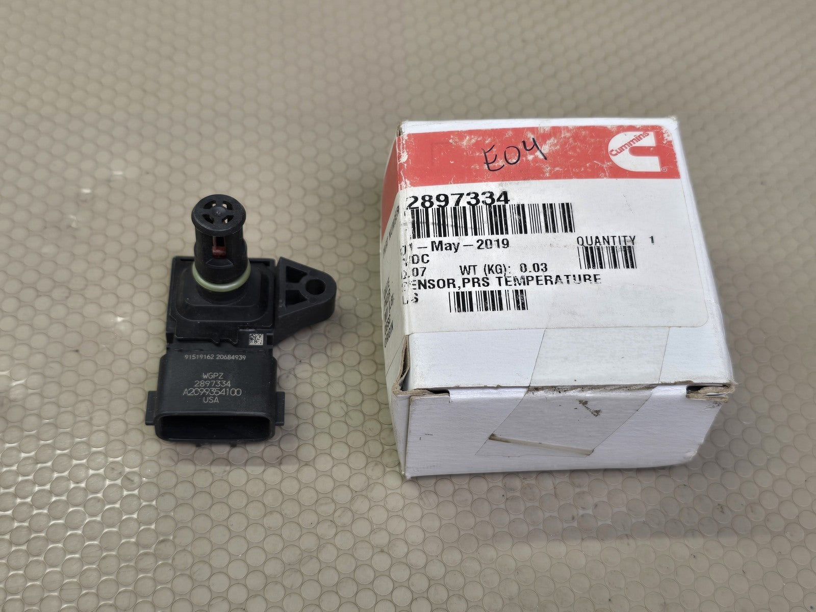 Cummins GENUINE OEM NEW 2897334 Intake Manifold Pressure Temp Sensor A2C99354100
