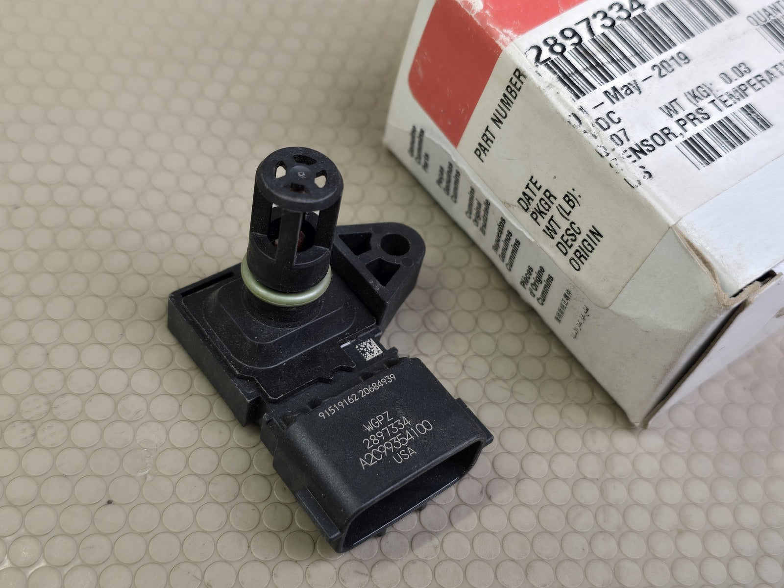 Cummins GENUINE OEM NEW 2897334 Intake Manifold Pressure Temp Sensor A2C99354100