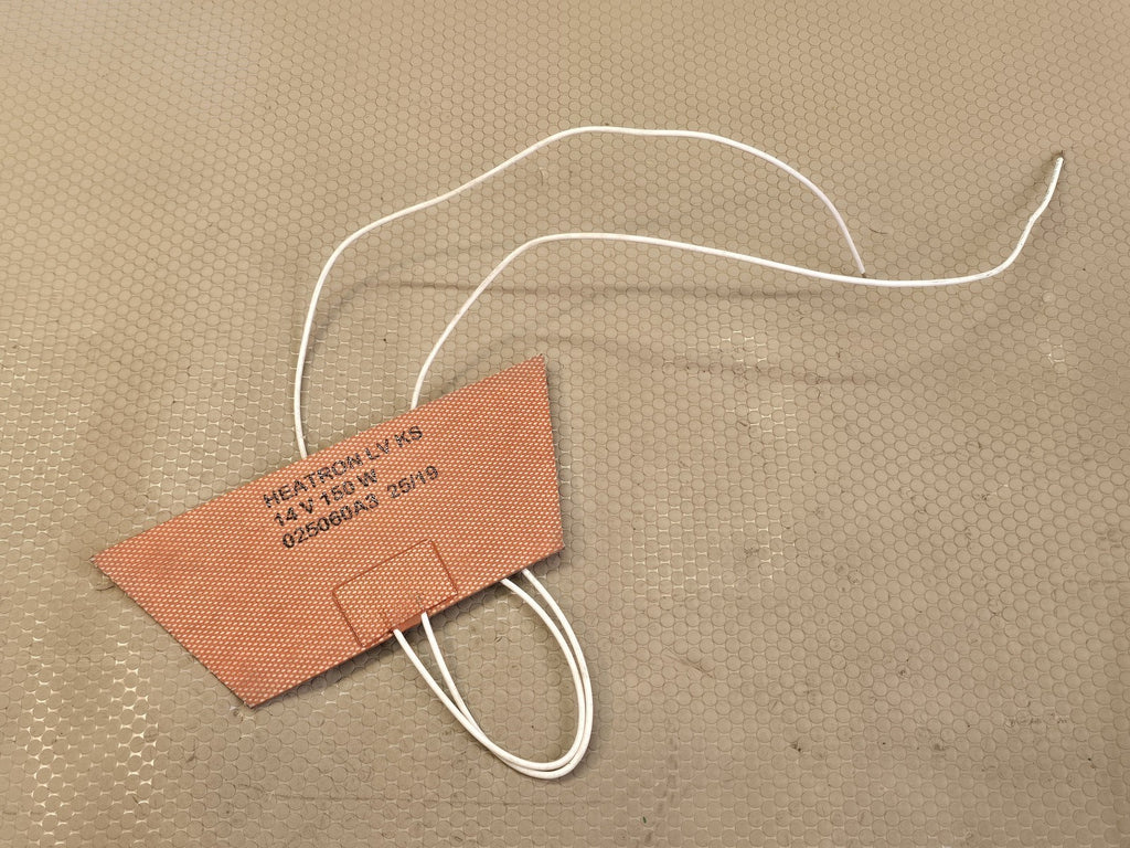 Heatron 025060A3 Flexible Heater Element Pad 14V 150W LV KS For Oil Centrifuge