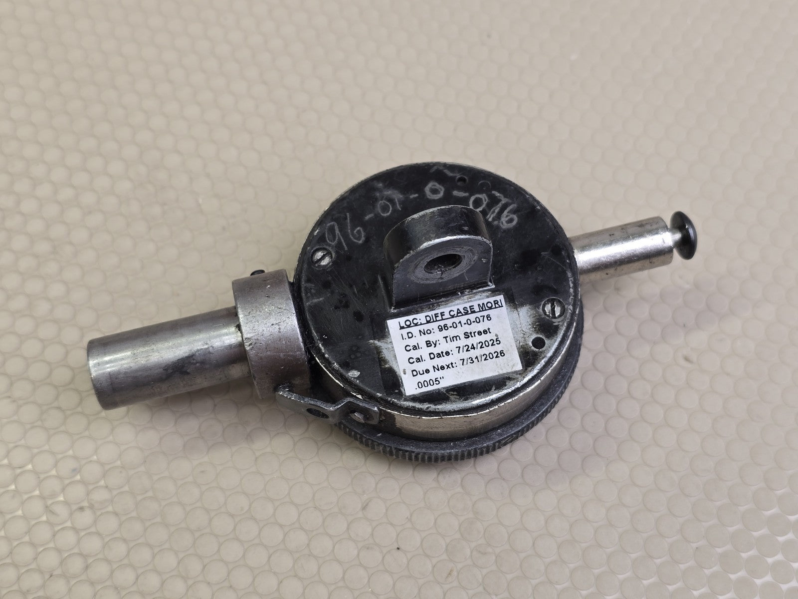 Federal C6K Dial Test Indicator .0005" Jeweled Miracle Movement