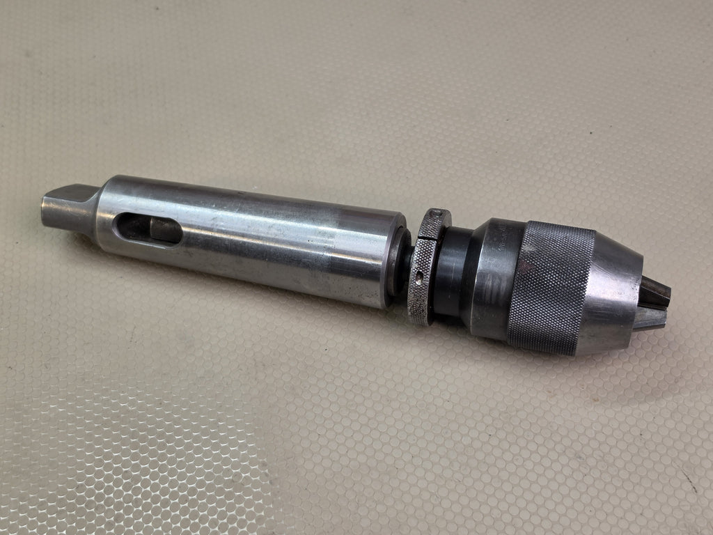 ALBRECHT Keyless Drill Chuck 1/8-5/8" Capacity with Tapered Shank
