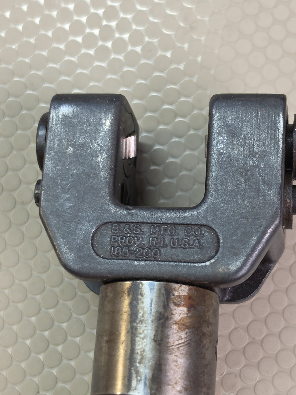 Brown & Sharpe 185-200 Adjustable Knurl Holder Lathe Turret Tool