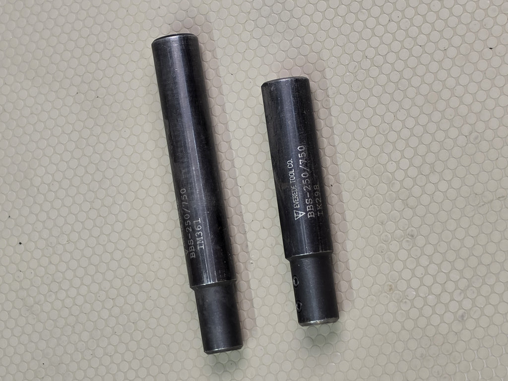 2x Everede Tool Co. BBS-250/750 Boring Bar Sleeve Holder Lot of 2 Lathe Mill