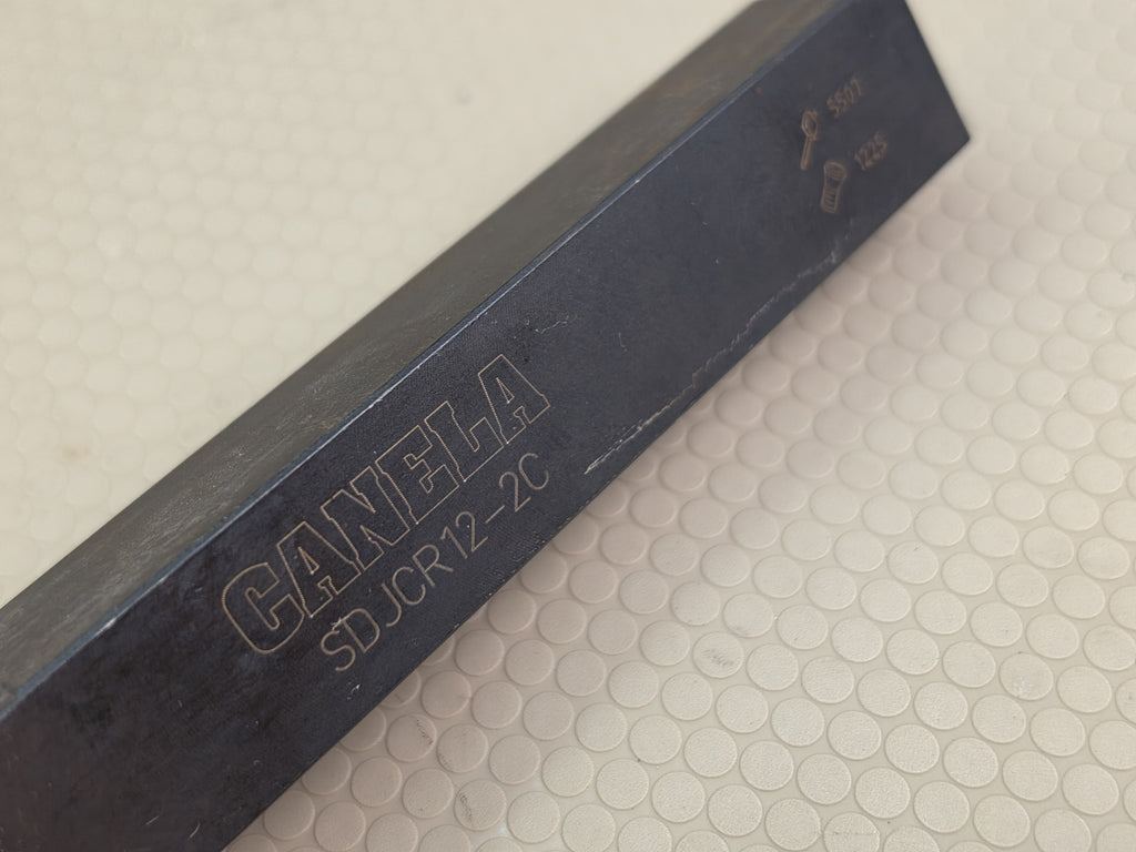 Canela SDJCR12-2C Indexable Lathe Turning Tool Holder Right Hand