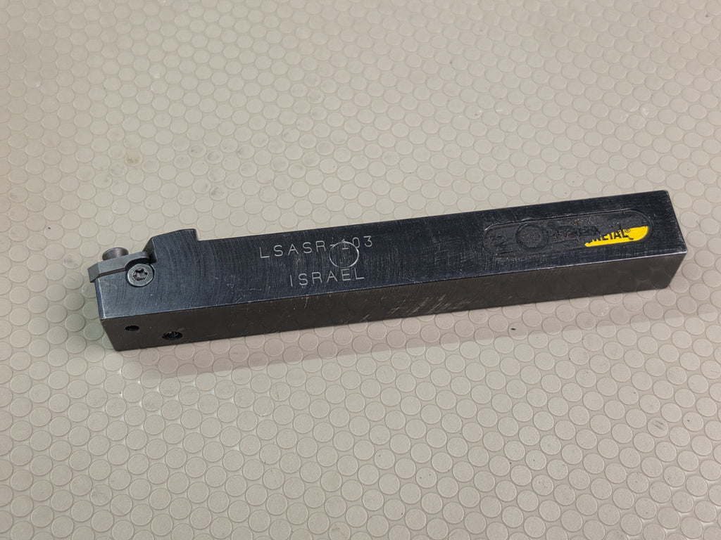 Kennametal  LSASR-03 RH Lathe Turning Tool Holder Indexable CNC Metalworking