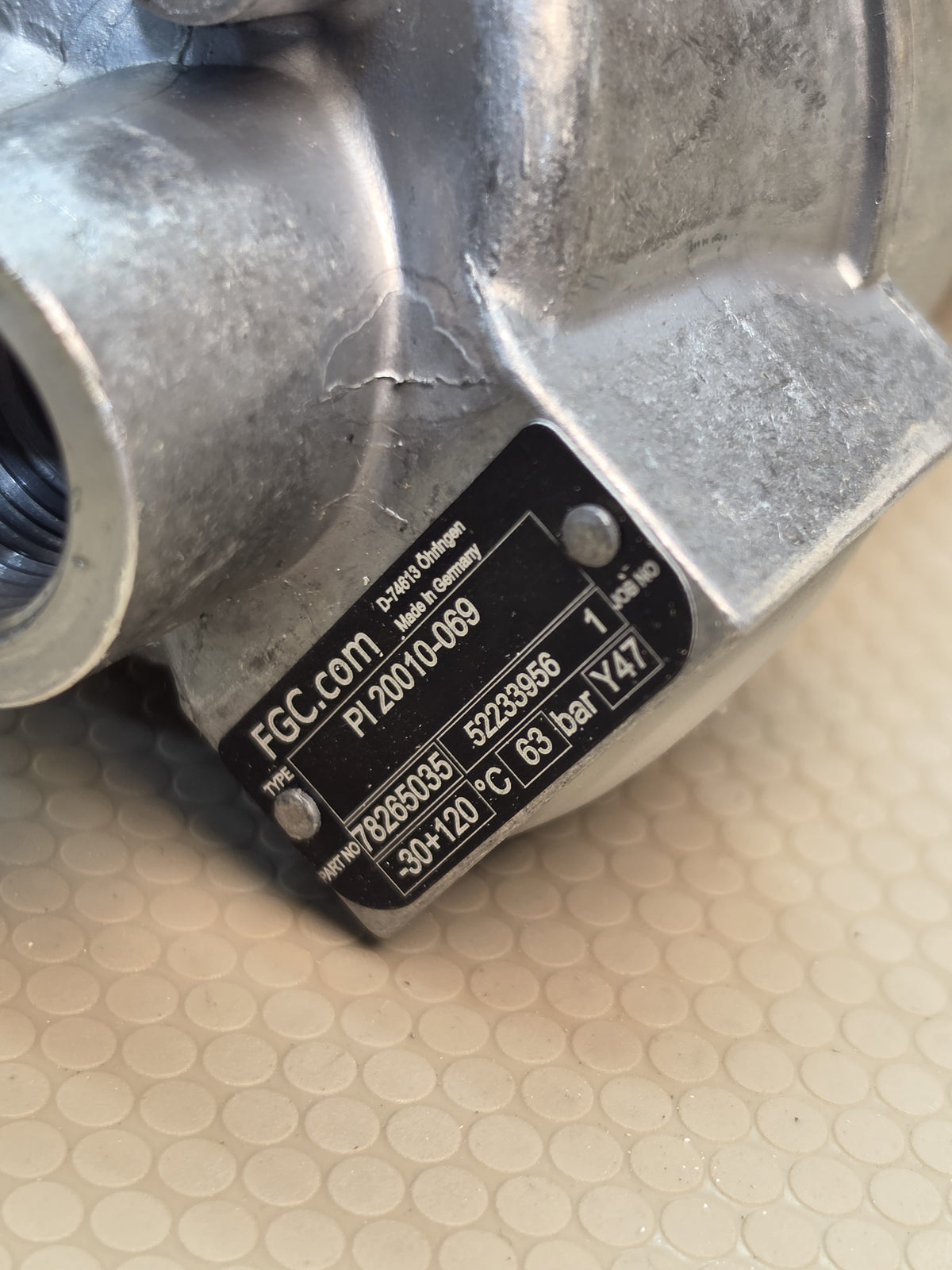 Filtration Group PI 20010-069 78265035 Low Pressure Hydraulic Filter
