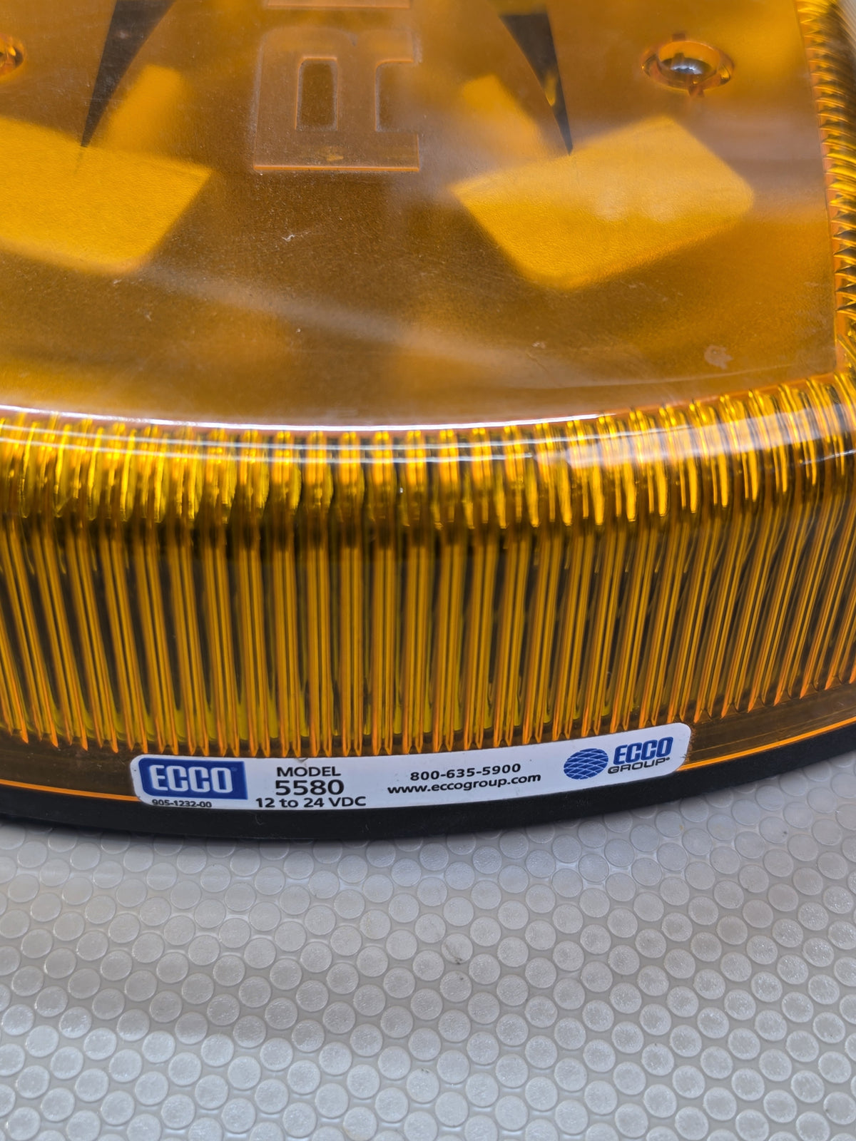 ECCO 5580A Reflex Lights Amber LED Light - NEW