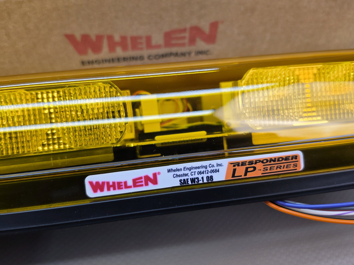 Whelen R1LPACA Responder LP Amber LED Mini Lightbar 01-0688579-1PC 12V R1LPPA