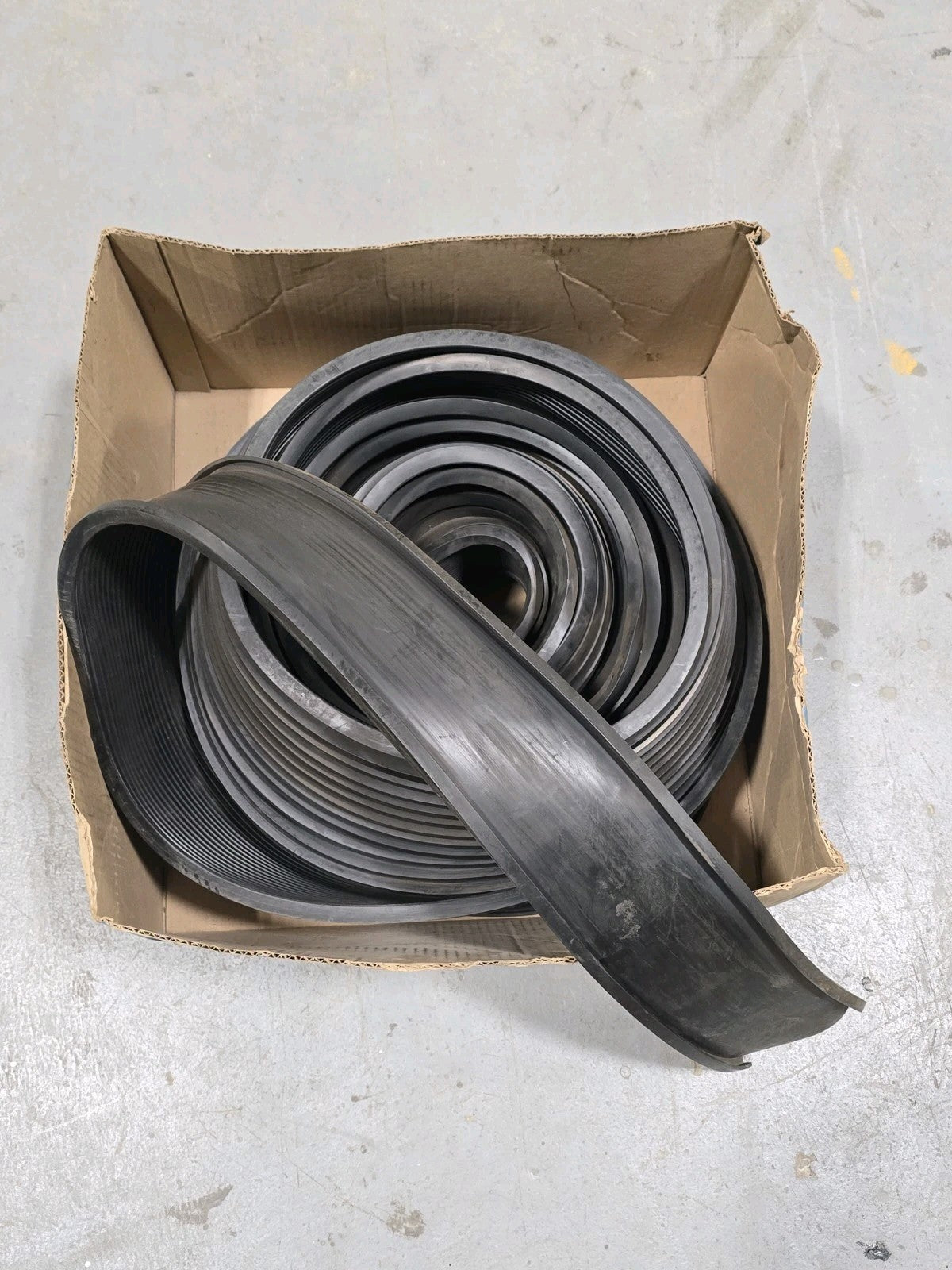4" Fuel Tank Strap Isolator 50 ft. Length for Semi Trucks