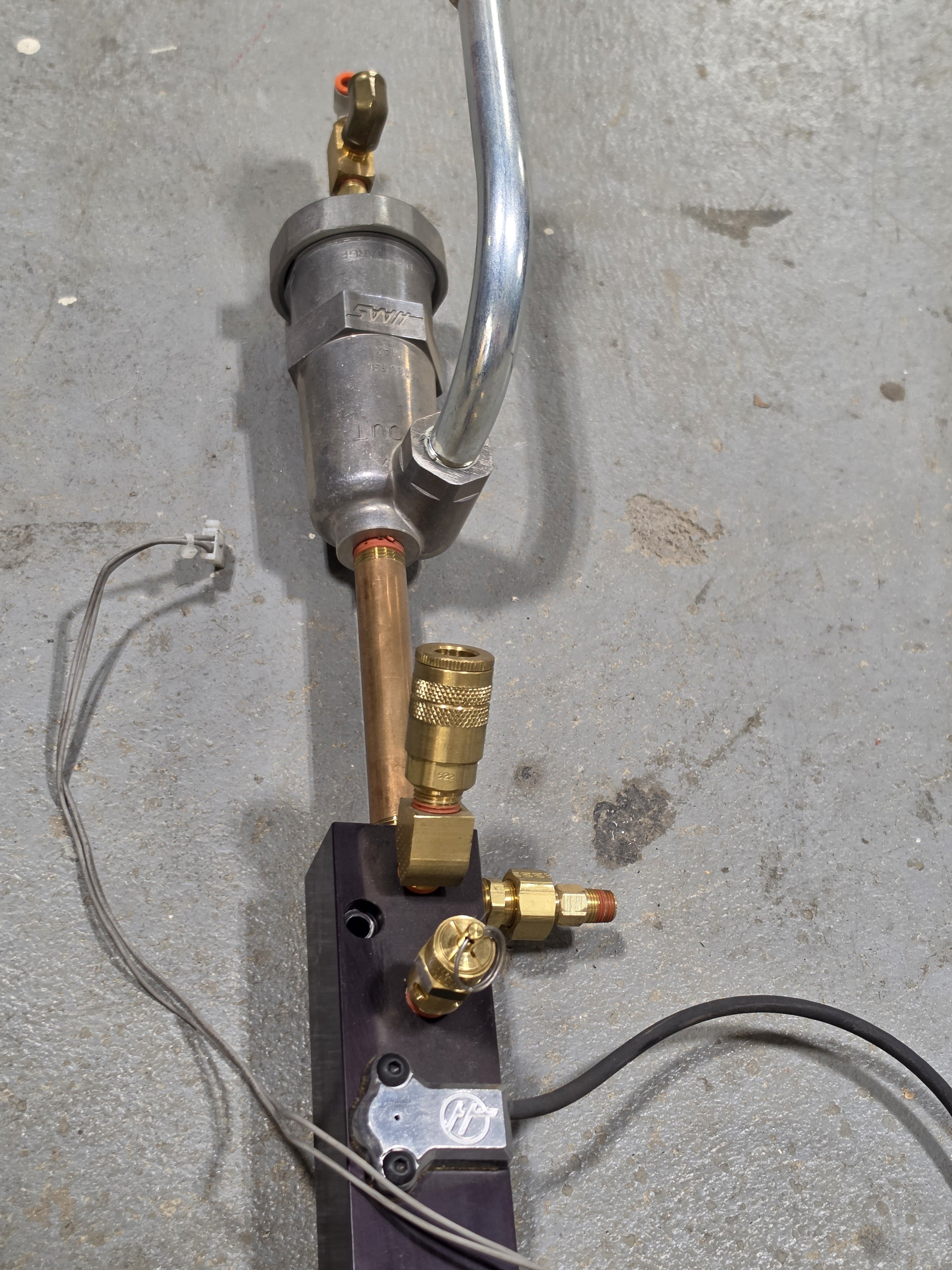Haas CNC manifold with Extra Parts
