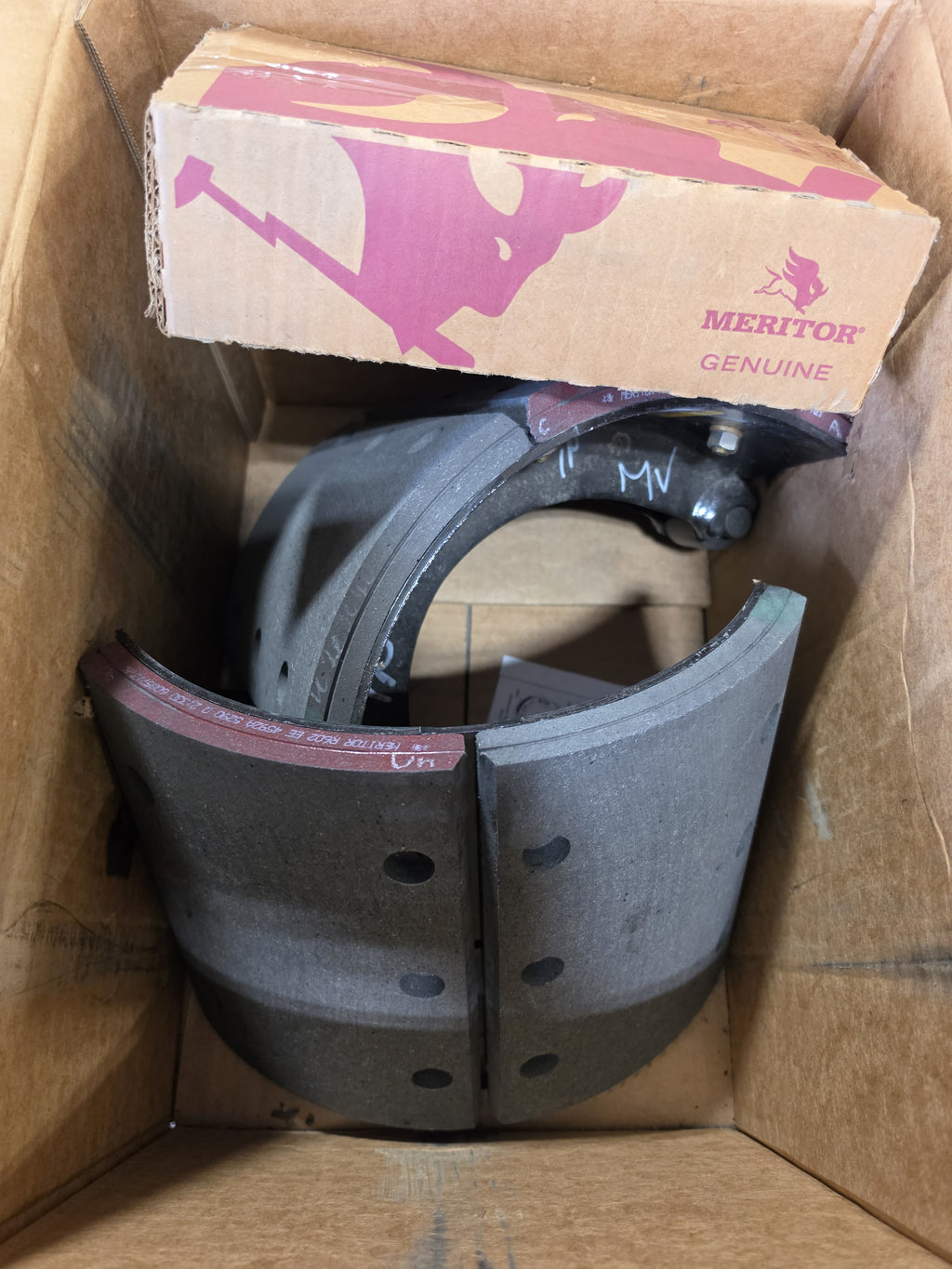 Meritor KIT6109ACL Brake Shoe Lining Kit w/ Hardware O/H-MAJ