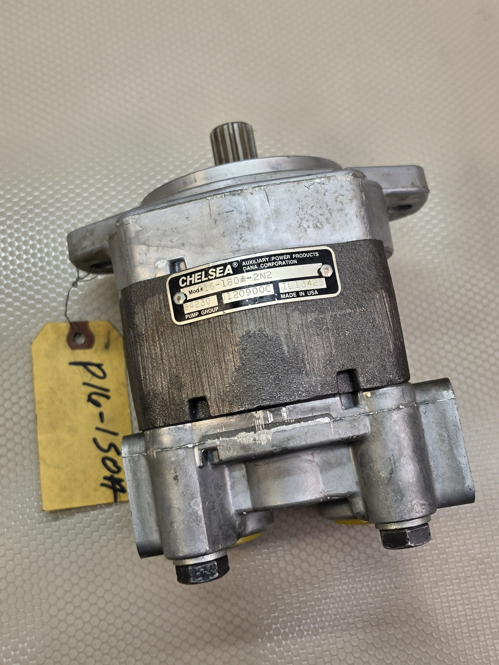 Parker Chelsea P16-180A-2N2 0120900 Hydraulic Gear Pump CCW SAE B 7/8 13T - NOS