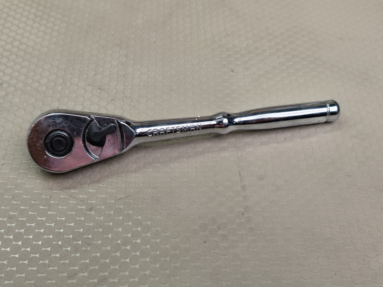Craftsman VT-44812 1/4" Drive Teardrop Ratchet Wrench USA Made -VT-
