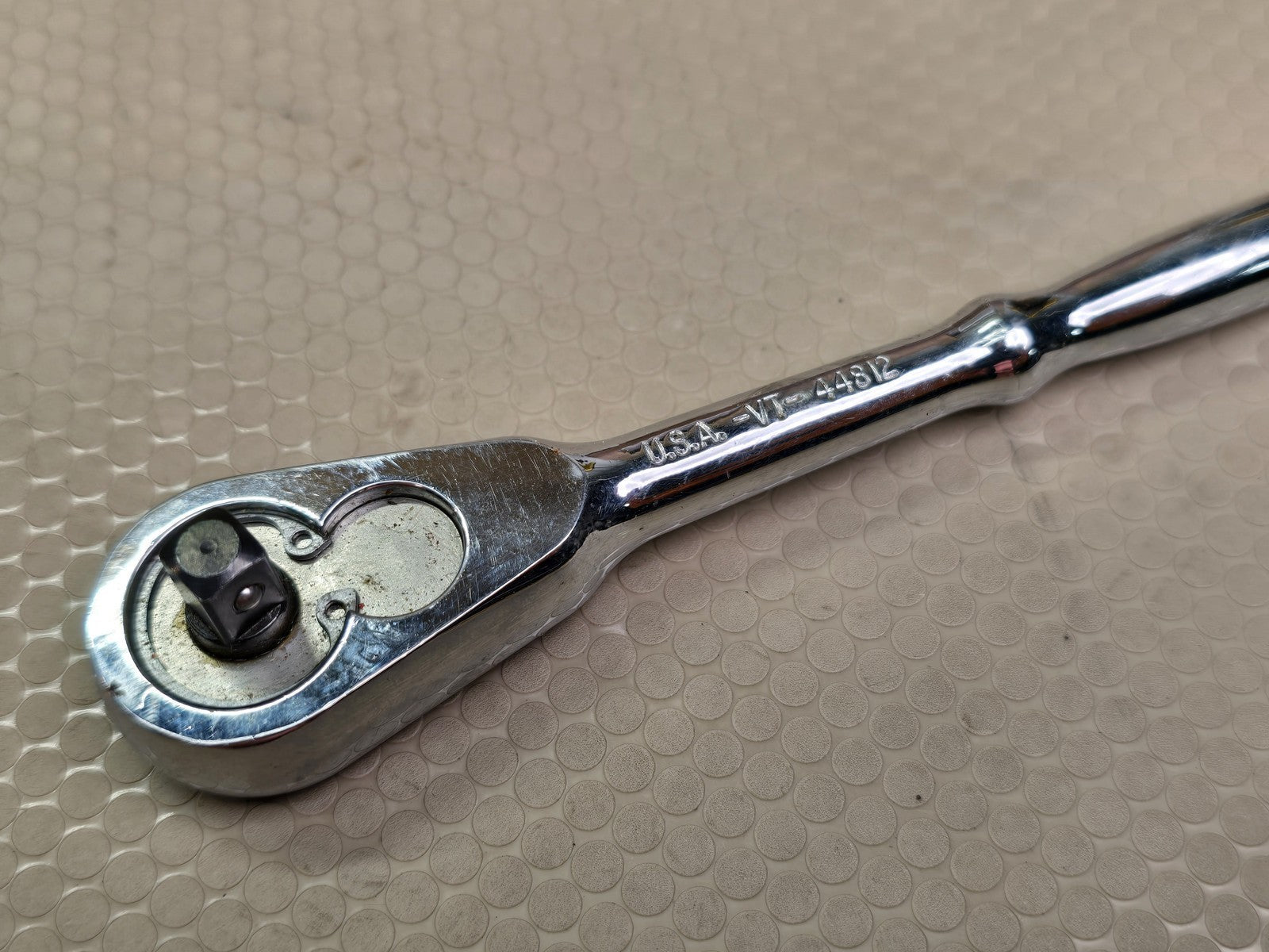 Craftsman VT-44812 1/4" Drive Teardrop Ratchet Wrench USA Made -VT-