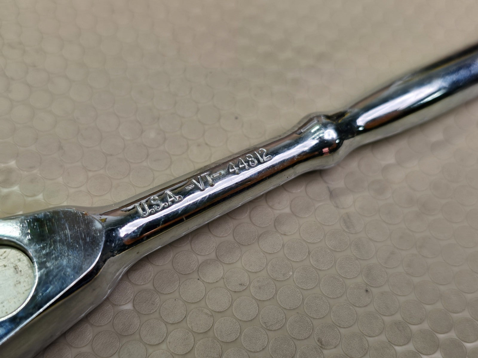 Craftsman VT-44812 1/4" Drive Teardrop Ratchet Wrench USA Made -VT-