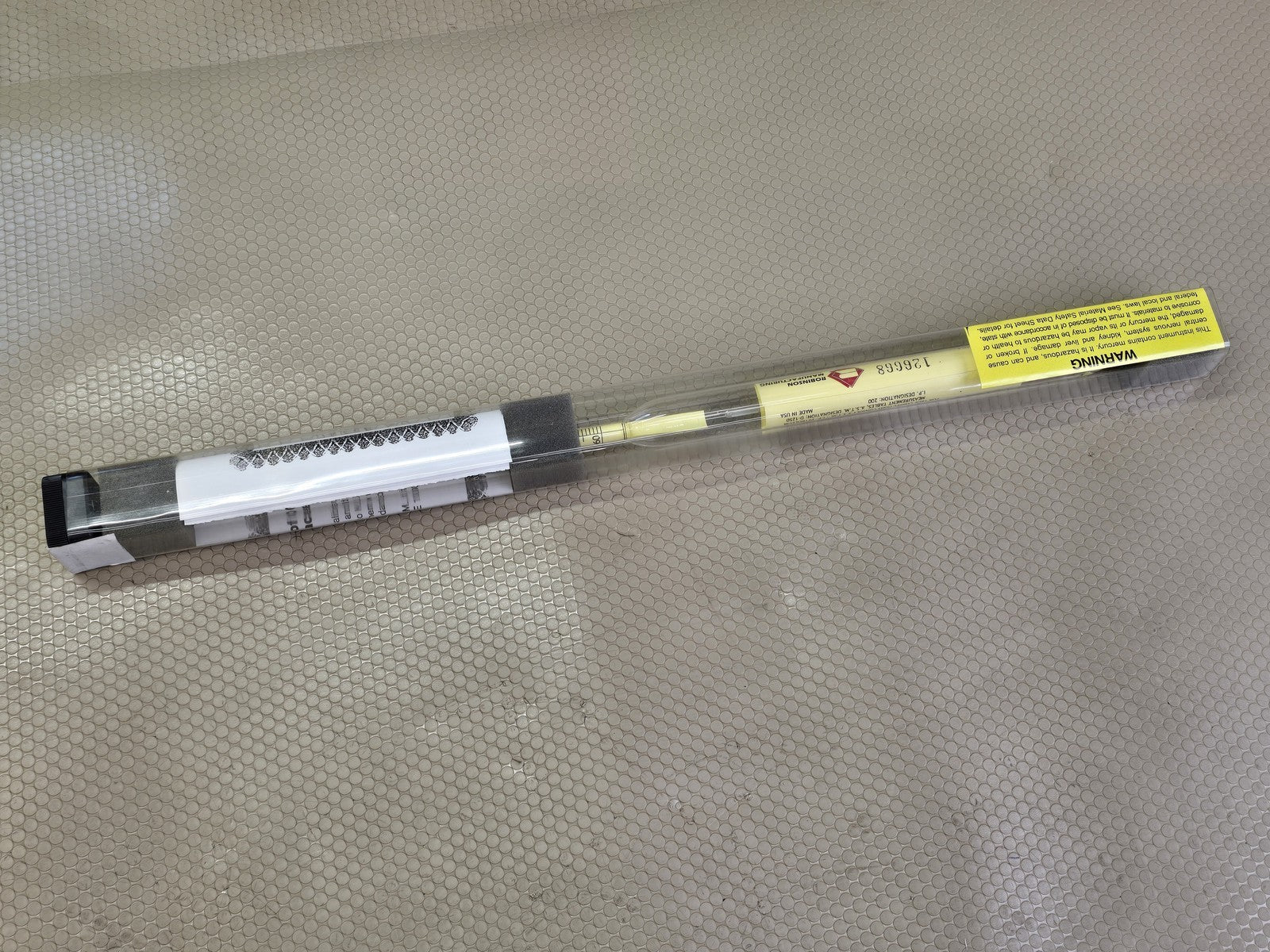 Robinson 403A033 Combined Thermohydrometer For Centrifuge 60-80 API15"