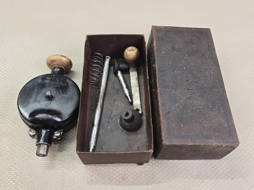 Vintage Zim Manufacturing Co. Chicago Valve Grinder Lapper Tool Kit in Box