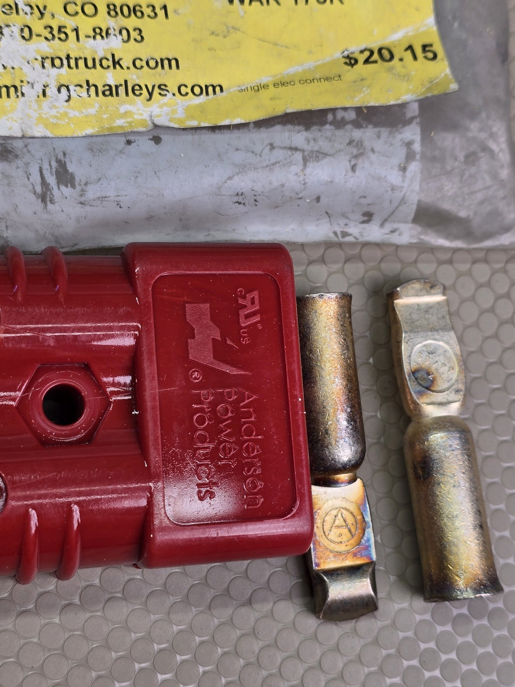 Anderson Power Products SB175 175A Red Electrical Connector Kit w/ Contacts NEW