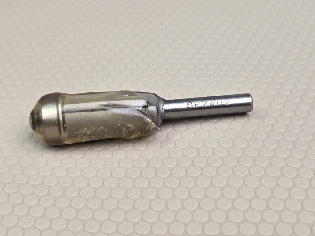 SOUTHEAST TOOL SE2402 C/T 2FL Flush Trim 1/2 CD x 1"CL x 1/4"Sh x 2-3/4 OAL