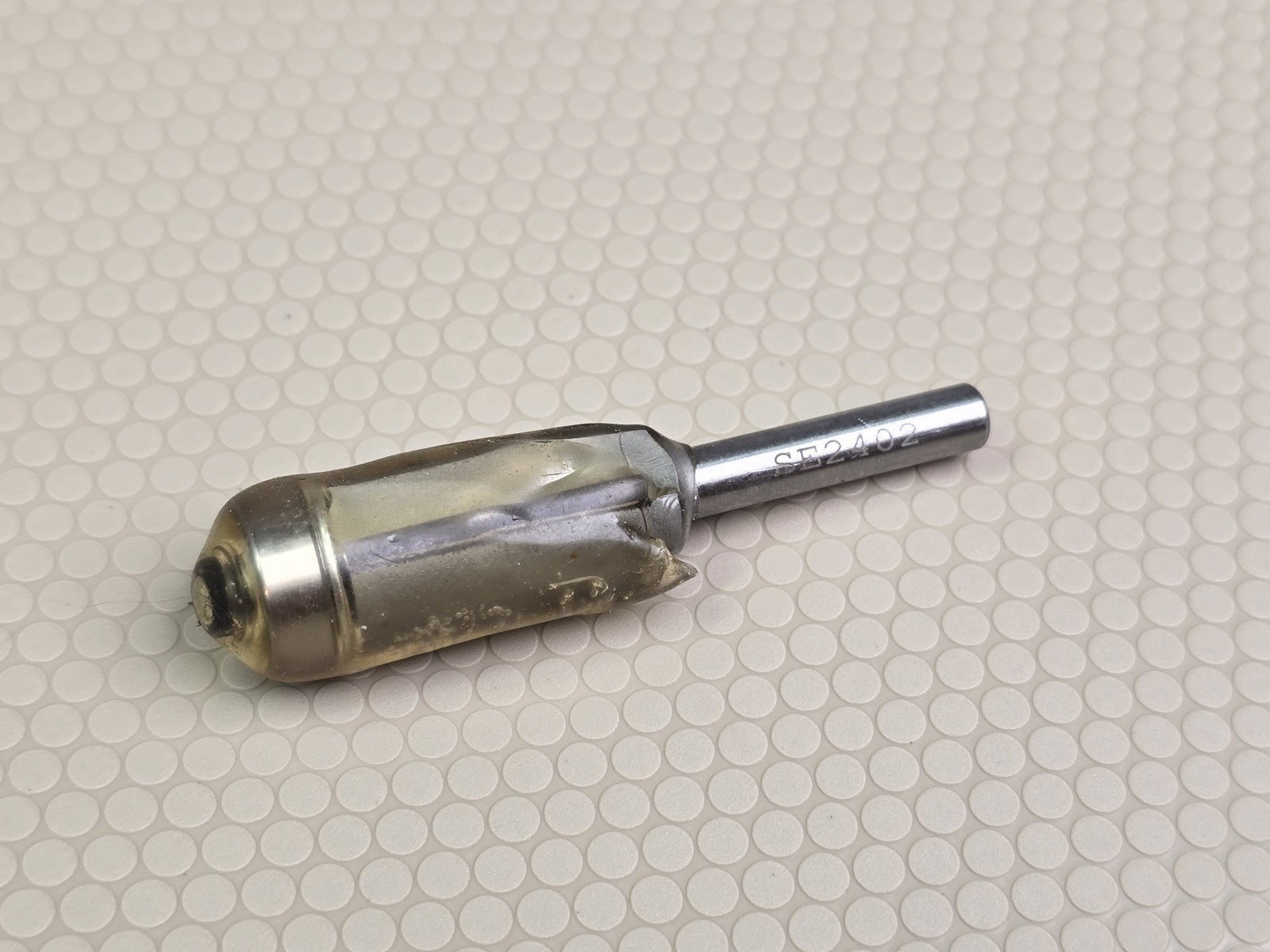 SOUTHEAST TOOL SE2402 C/T 2FL Flush Trim 1/2 CD x 1"CL x 1/4"Sh x 2-3/4 OAL