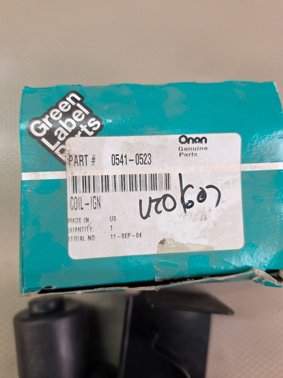 Onan 0541-0523 Ignition Coil Green Label P218G P220G Generator Engine