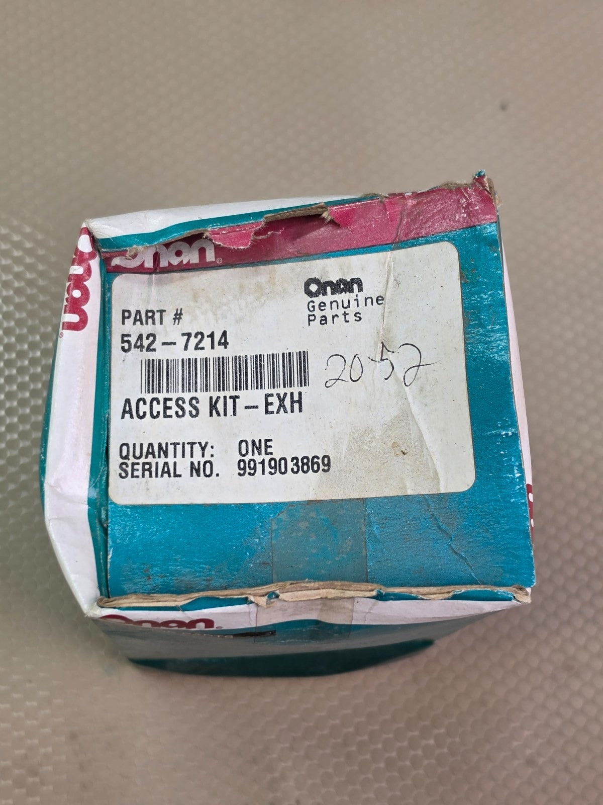 Onan 542-7214 Generator Exhaust Adapter Accessory Kit EXH NOS