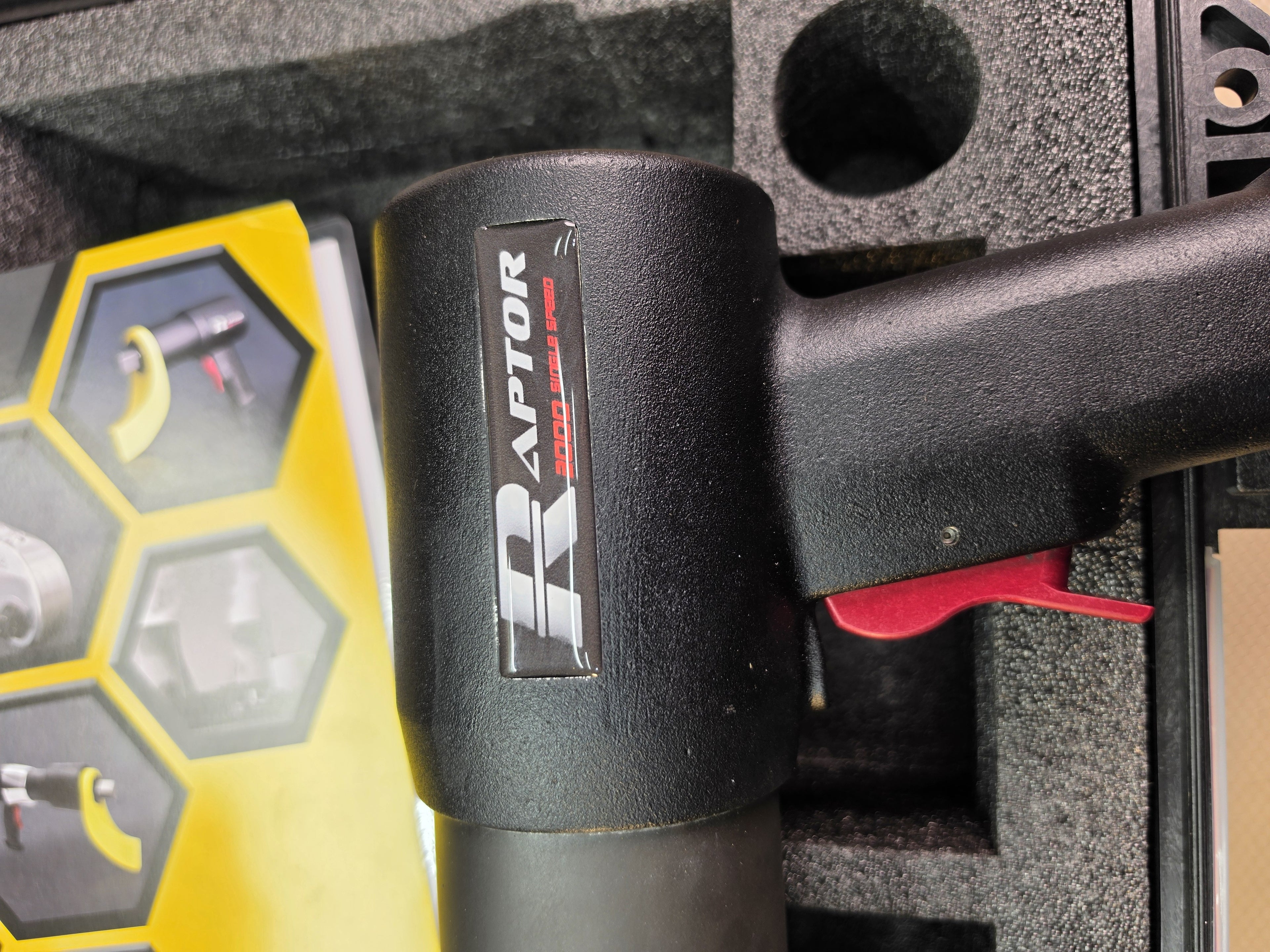 TorcUp Raptor RP3000 Pneumatic Torque Wrench 740-3000 Ft Lbs 1" Drive Case *NEW*