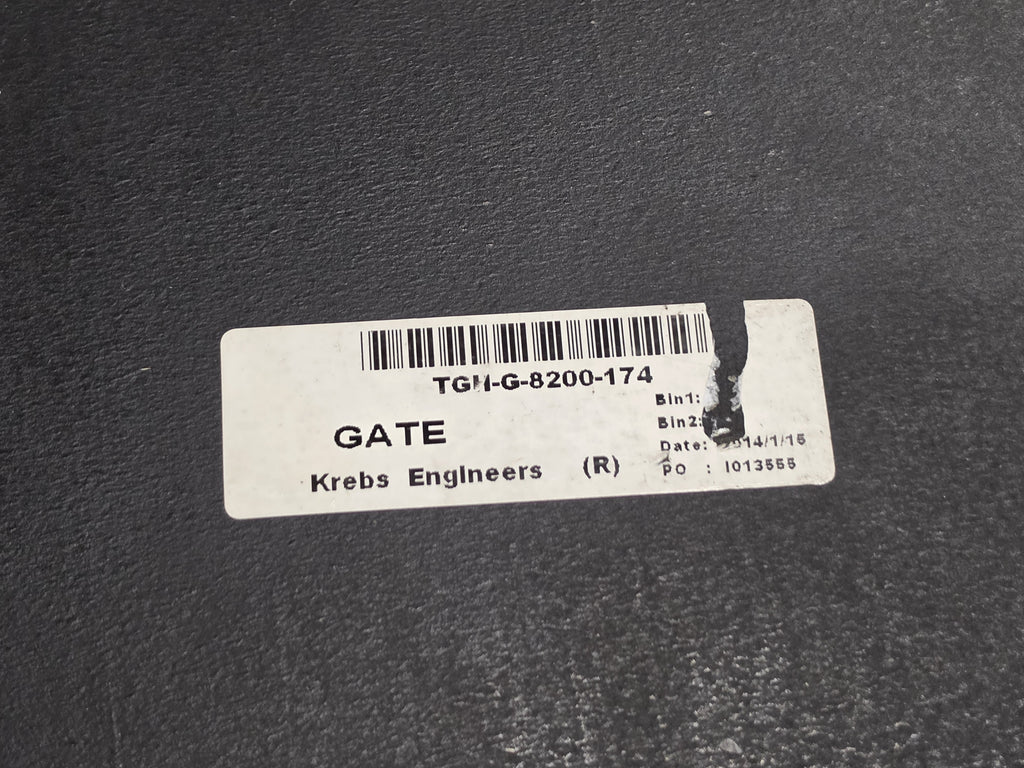 Krebs Engineers TGH-G-8200-174 8" Knife Gate Valve Replacement Gate 17-4 PH SS