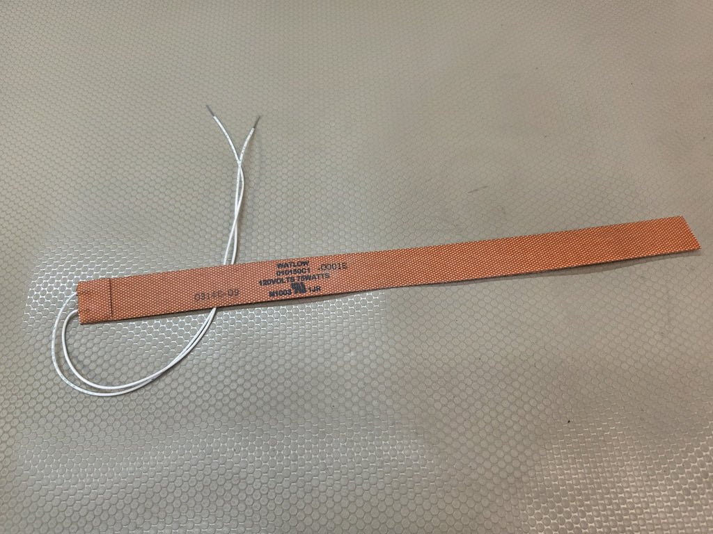 WATLOW 010150C1-0001E Flexible Strip Heater 120V 75W 15" Long