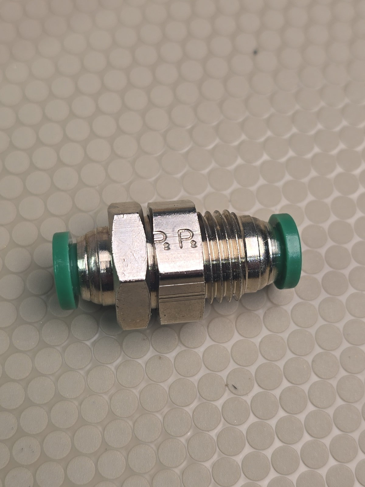 Parker 62PLPBH-4 Vacuum Line Fittting Turbo 1/4" to 1/4" NPT NEW 1678