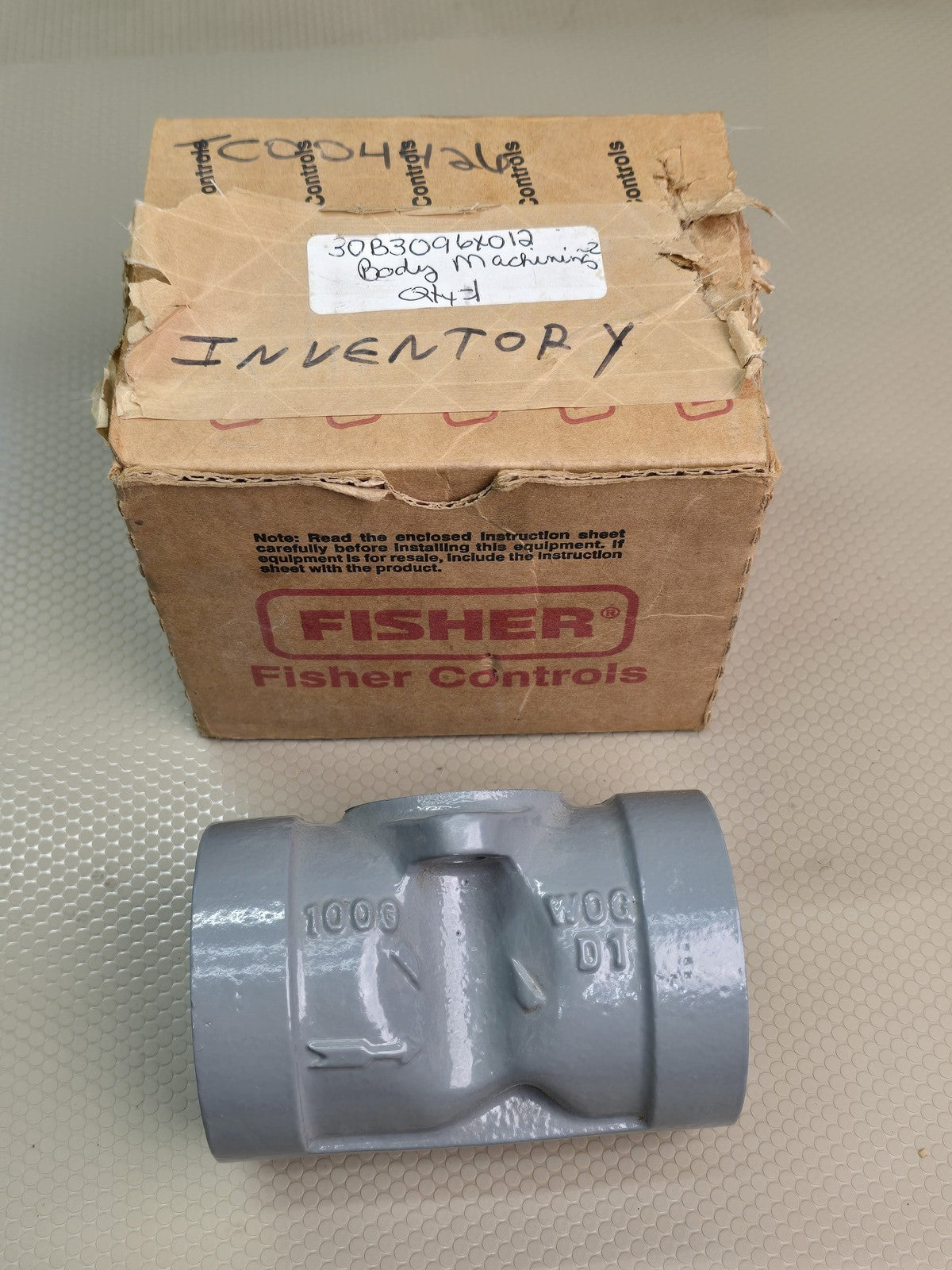 Fisher. 2" 30B3096X012 Valve Body 1000 WOG Emerson Industrial Control Valve NEW