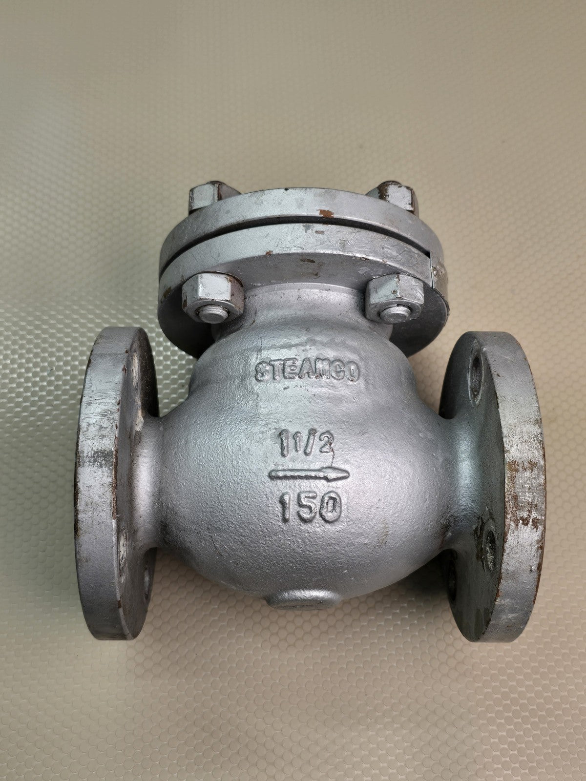 STEAMCO SC150SCF8 1 1/2" Class 150 WCB Body Flanged Check Valve New