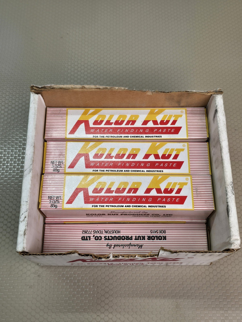 KOLOR KUT Water Finding Paste 3 oz 85g For Petroleum Chemical Industries