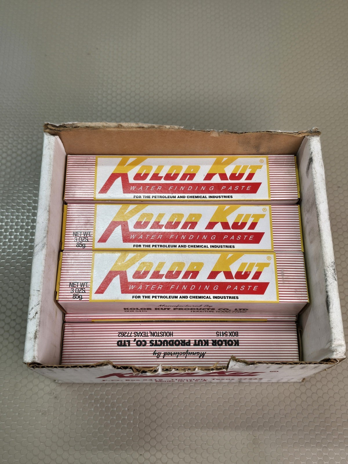 KOLOR KUT Water Finding Paste 3 oz 85g For Petroleum Chemical Industries