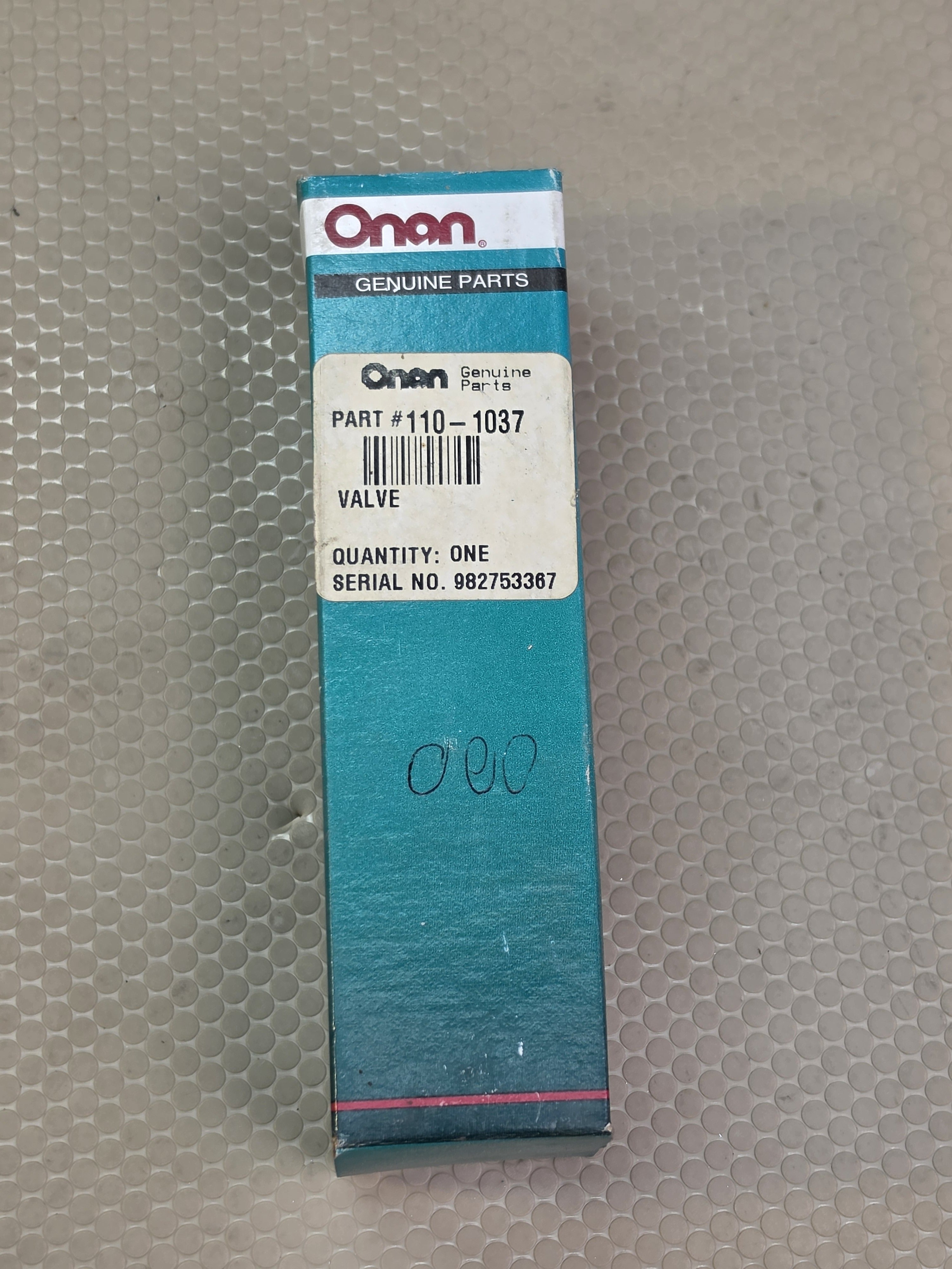 Onan 110-1037 Intake Valve Genuine Parts NOS New Old Stock