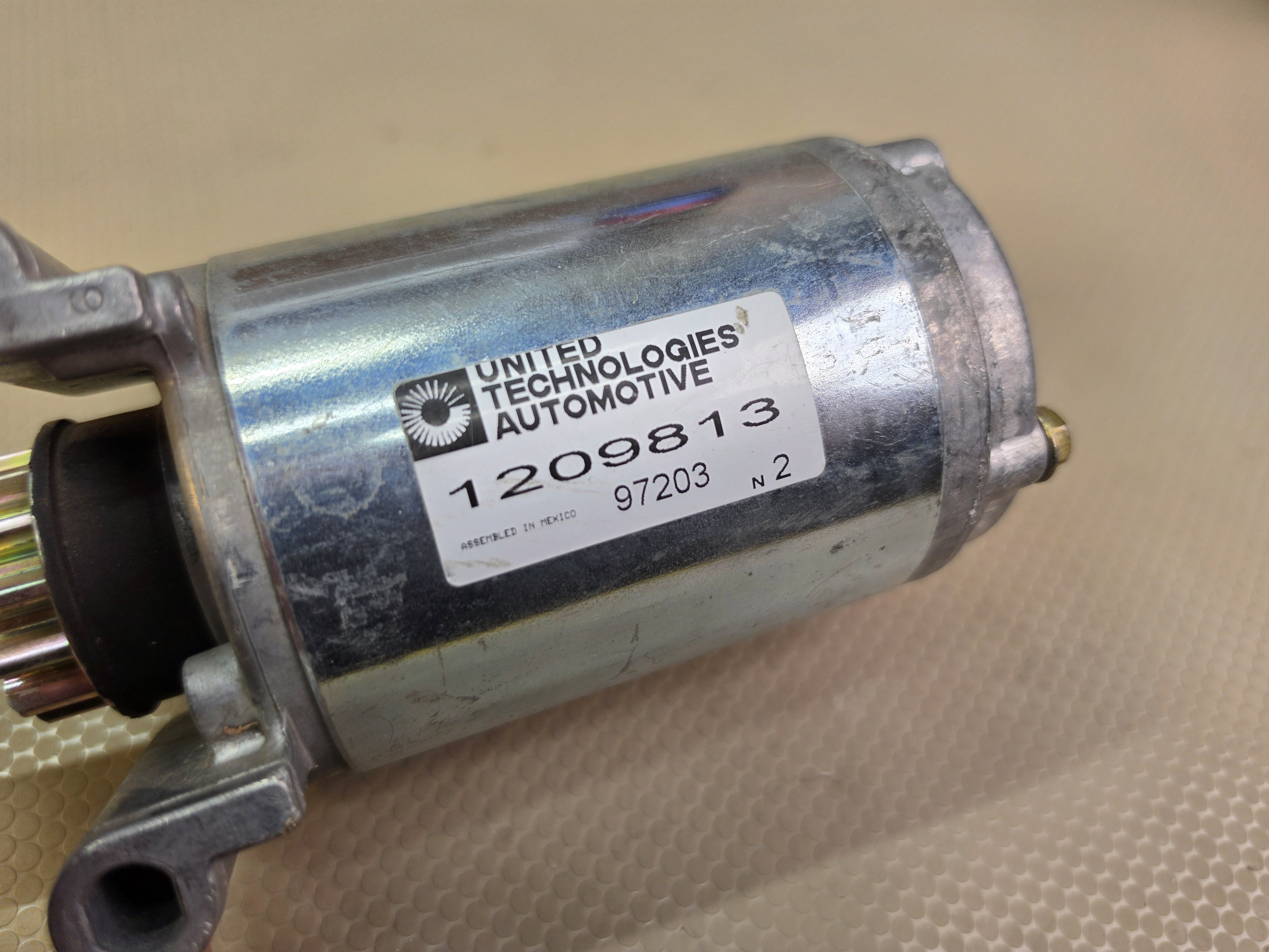 United Technologies Automotive 1209813 Starter Motor Genuine