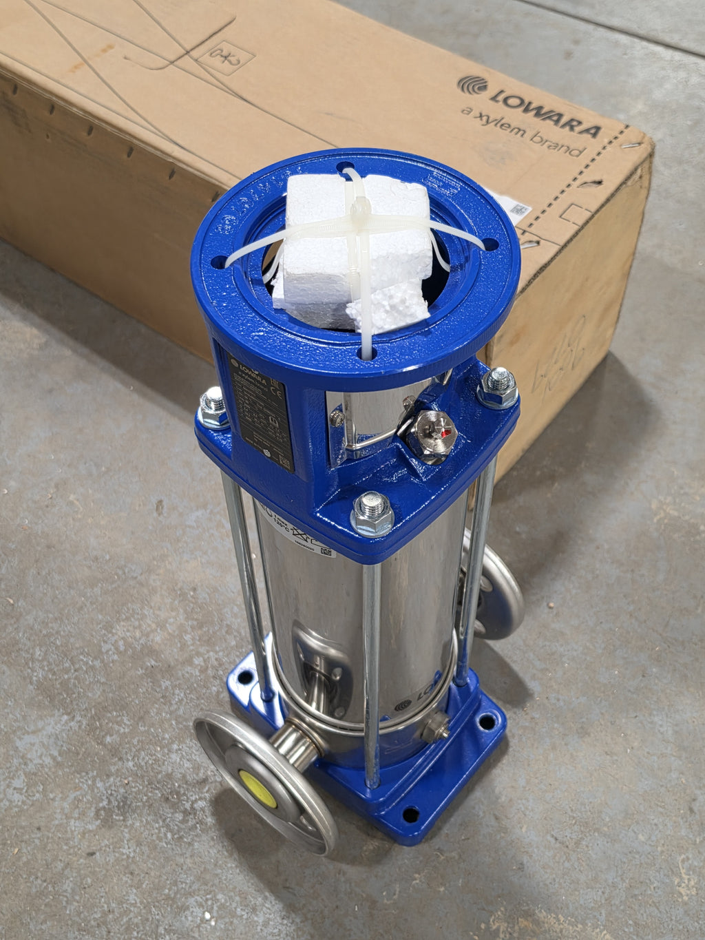 Lowara 1015L0881 5SV11F015 e-SV Vertical Multistage Bare Pump 1.5kW New