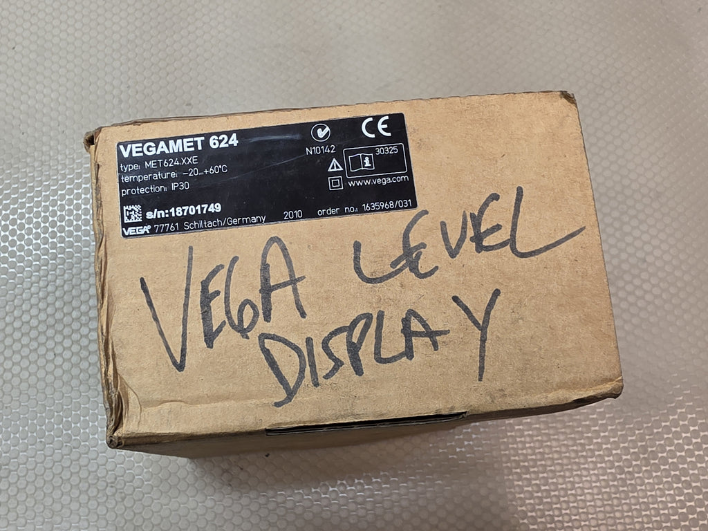 VEGA VEGAMET 624 MET624.XXE Level Display Controller Digital Output IP30 - NEW