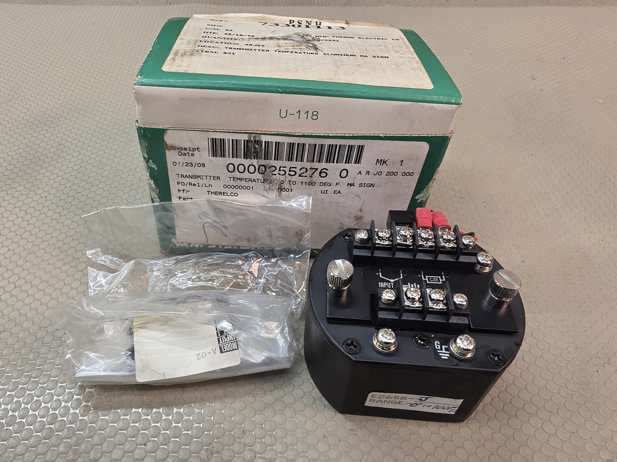 M-System E2658-J thermocouple temperature transmitter 2-wire mA - NEW