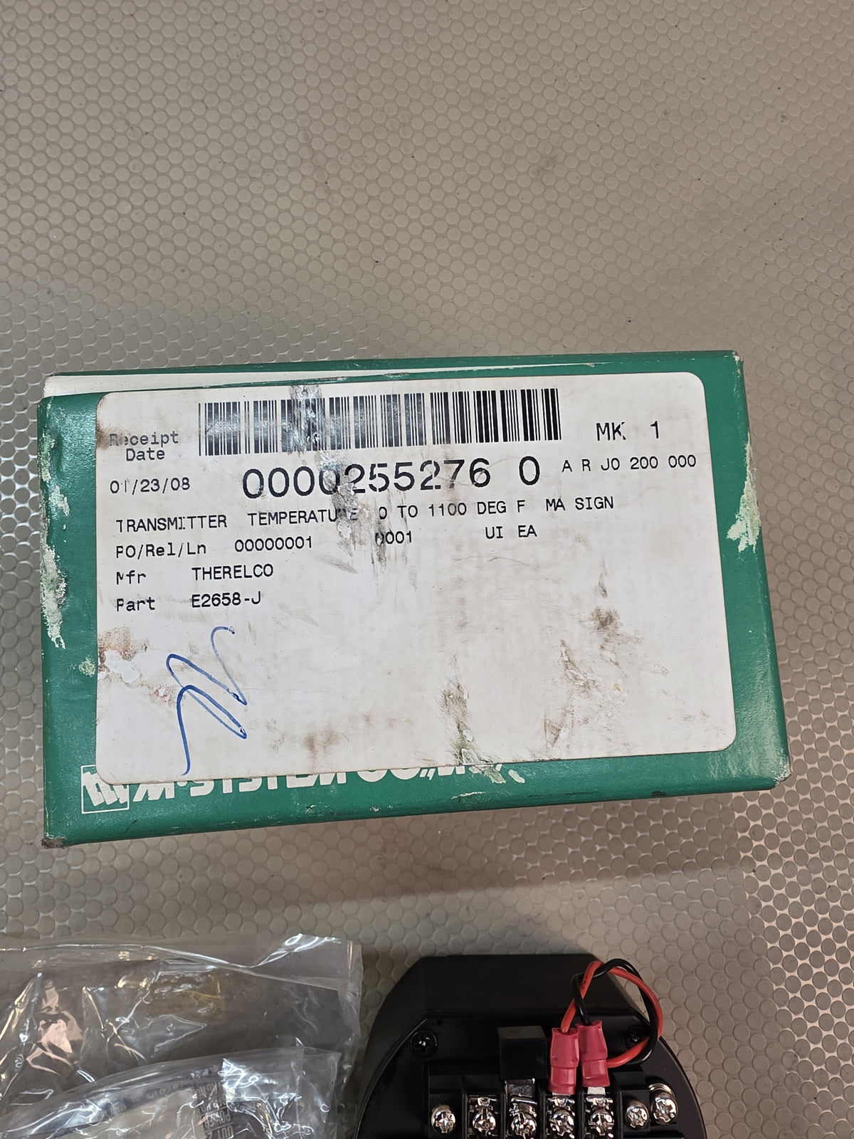 M-System E2658-J thermocouple temperature transmitter 2-wire mA - NEW