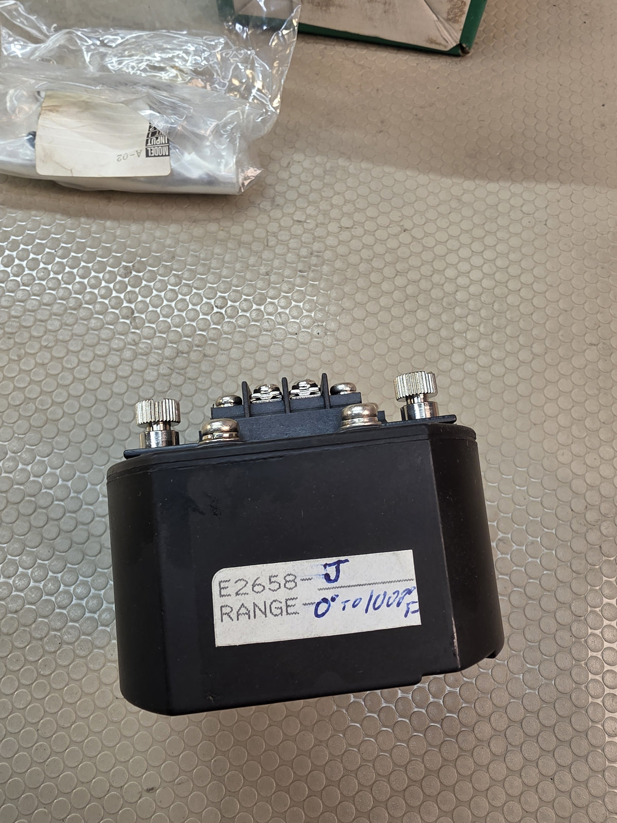M-System E2658-J thermocouple temperature transmitter 2-wire mA - NEW