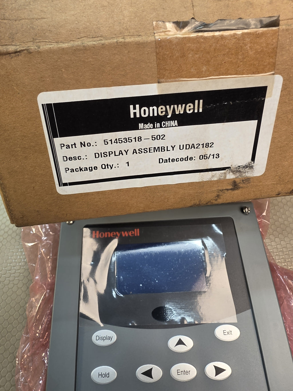 Honeywell 51453518-502 UDA2182 Bezel Display Assembly Keypad Analyzer New in Box